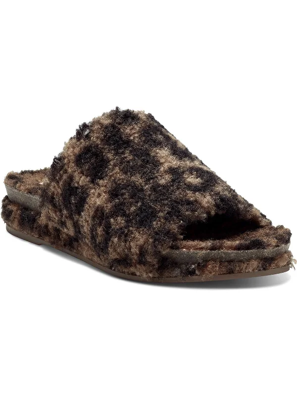 dark natural/leopard fleece