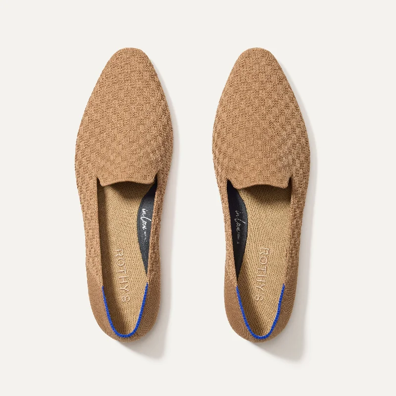 The Almond Loafer - Wren Basketweave