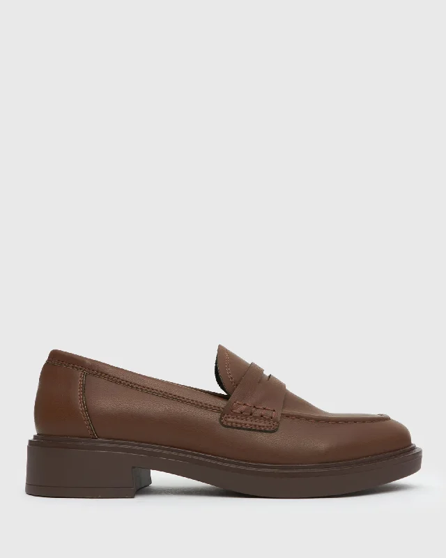 VINO Vegan Square Toe Loafers