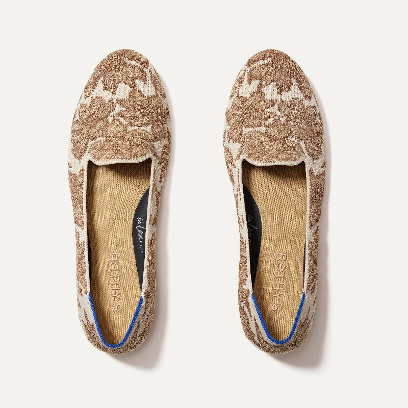 The Lounge Loafer - Gold Chantilly