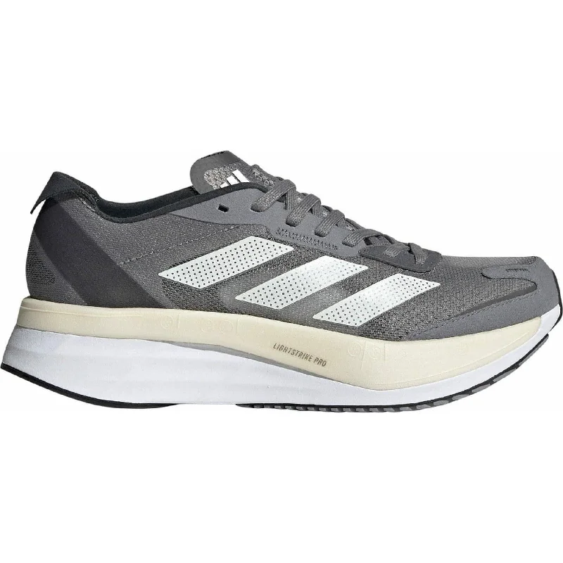 adidas Adizero Boston 11 Womens Running Shoes - Grey