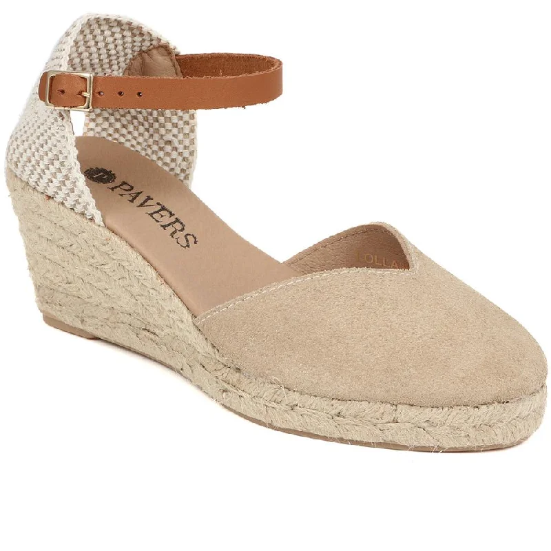 Adjustable Espadrille Sandals  - LOLLA39001 / 326 331