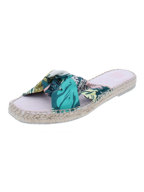 Benicia Womens Flat Espadrilles