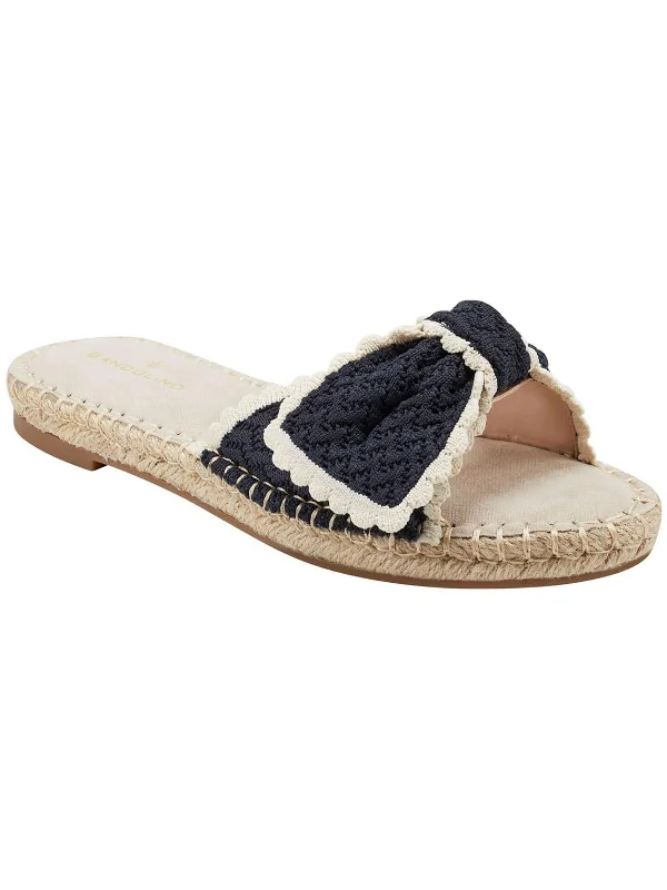 Braylin Womens Flats Slip On Espadrilles