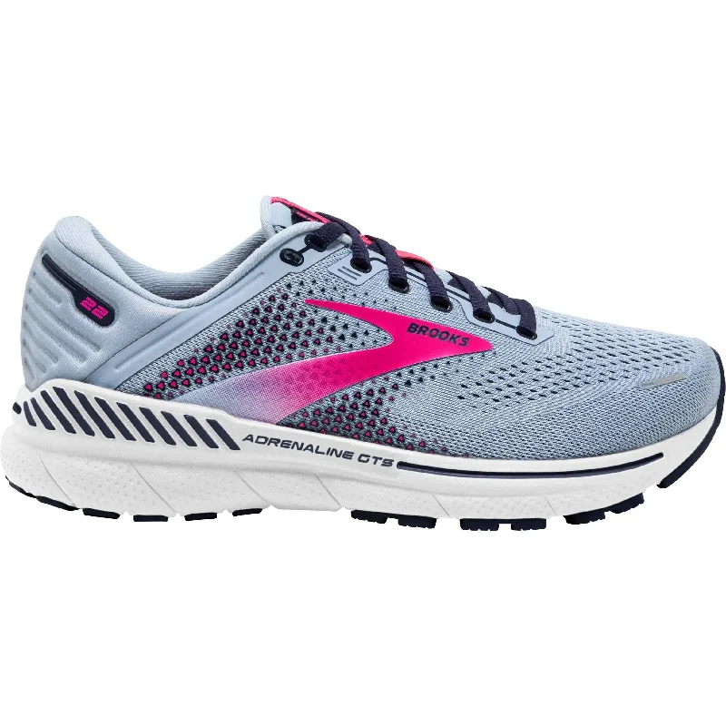 Brooks Adrenaline GTS 22 Womens Running Shoes - Blue