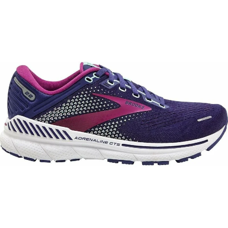 Brooks Adrenaline GTS 22 Womens Running Shoes - Purple