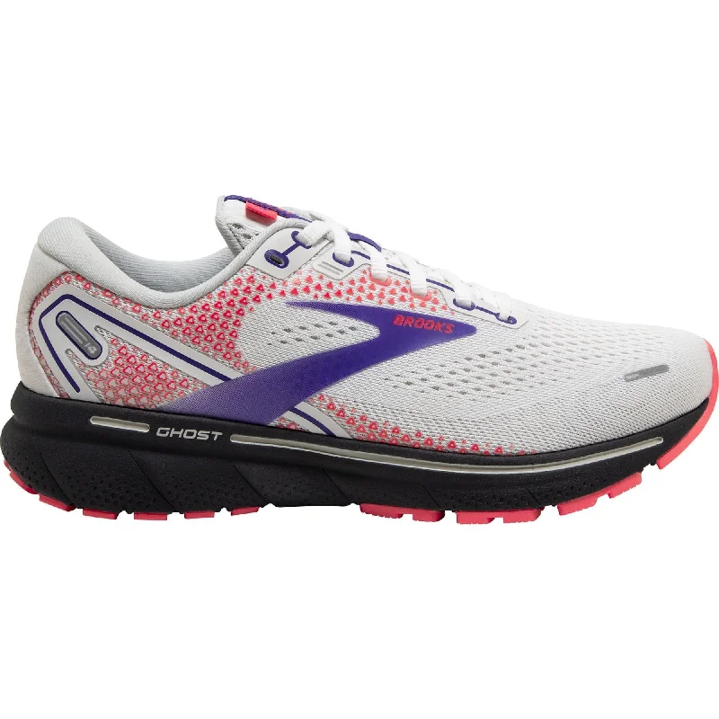 Brooks Ghost 14 Womens Running Shoes - White