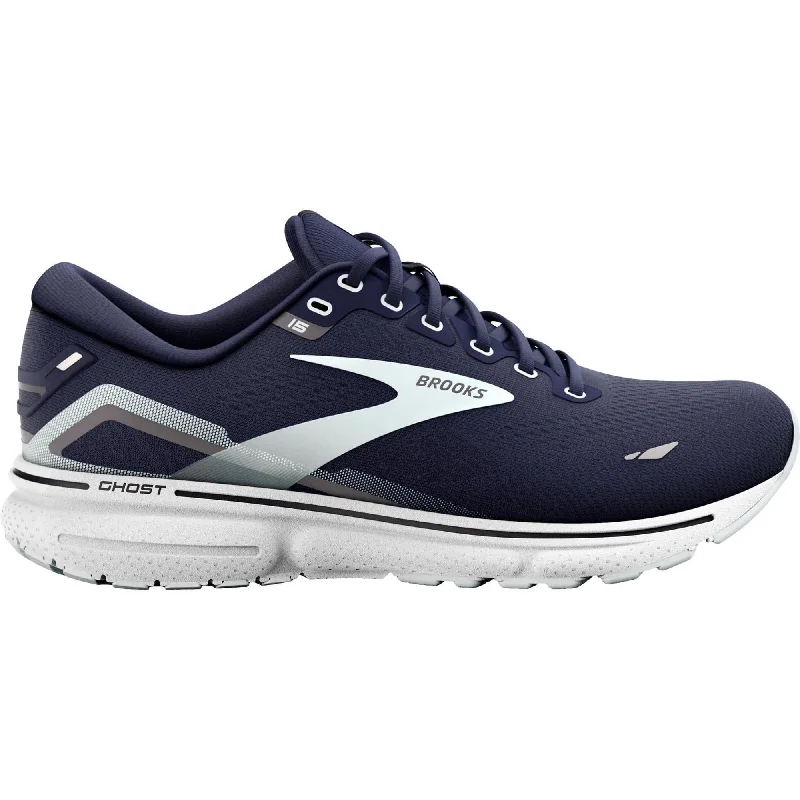 Brooks Ghost 15 Womens Running Shoes - Navy