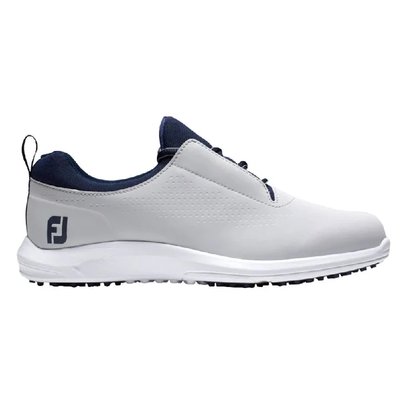 Laced Light Gray/Navy/White