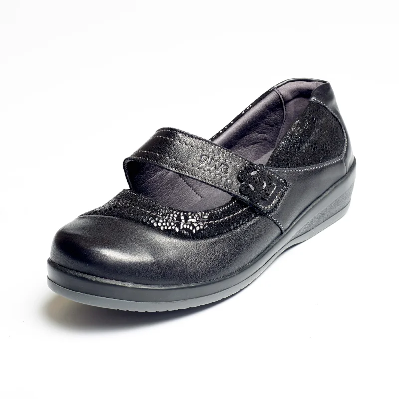 Frances Extra Wide Ladies Comfort Shoe 4E-6E