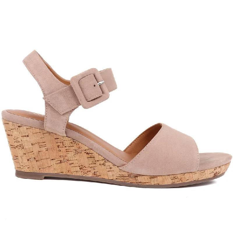 Grazina Leather Wedges  - GRAZINA / 325 045