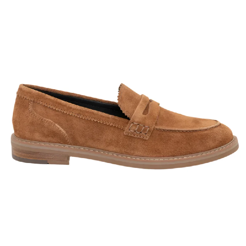 Ara Women's Kalendra Penny Loafer Nuts Suede