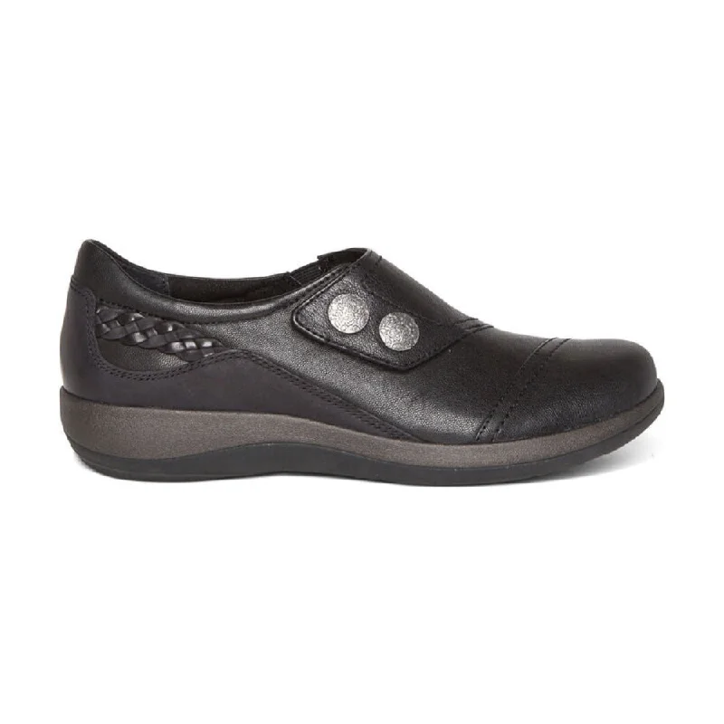 Aetrex Women's Karina Monk Strap Black