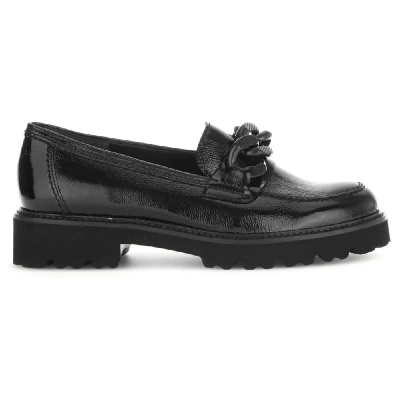 Gabor Women’s Squeeze Loafer Schwarz / Black Patent