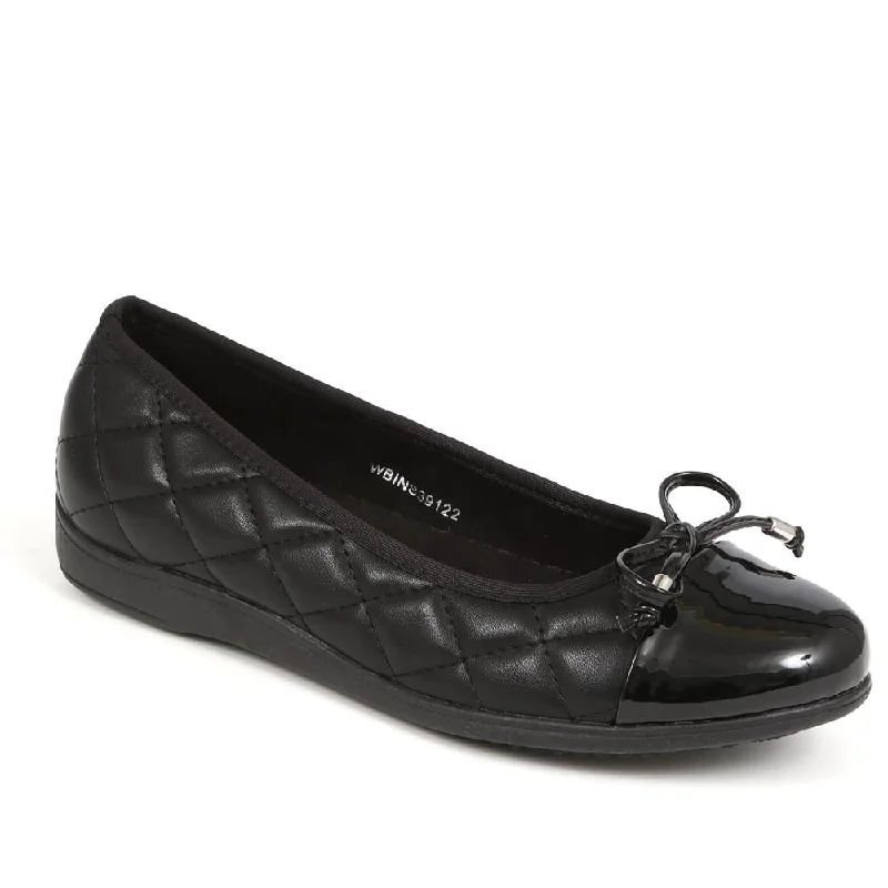 Quilted Ballet Pumps  - WBINS39122 / 325 508