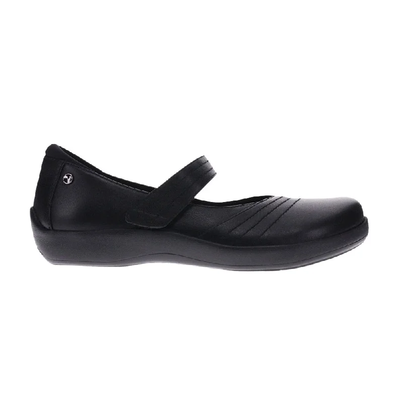 Revere Women's Timaru Bunion Friendly Mary Jane Velcro Black