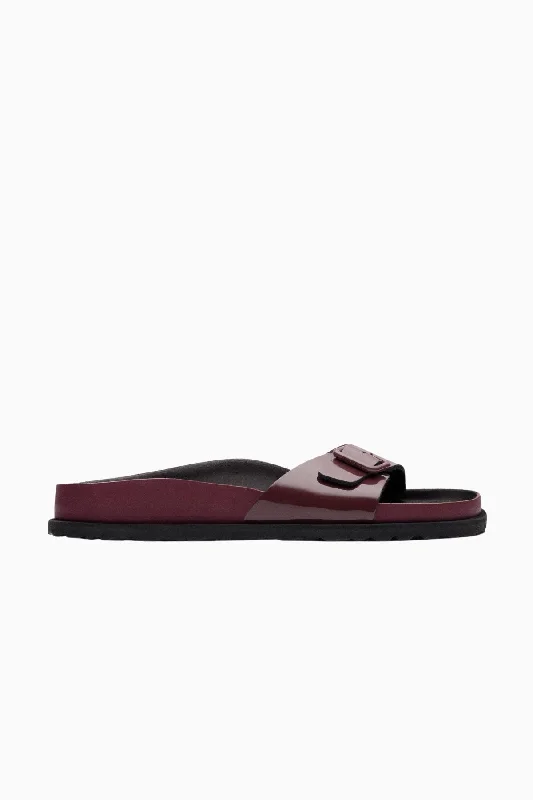 Birkenstock 1774 Madrid Patent Leather - Port