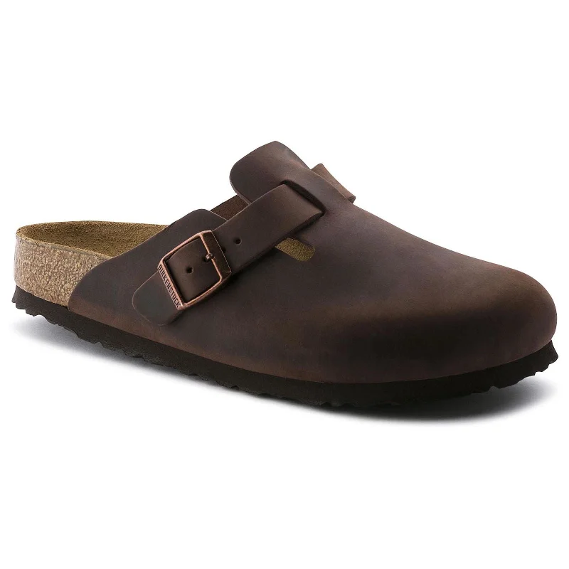 Birkenstock Boston Soft Footbed - Oiled Leather