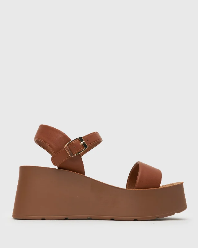 CHUROS Vegan Wedge Sandals