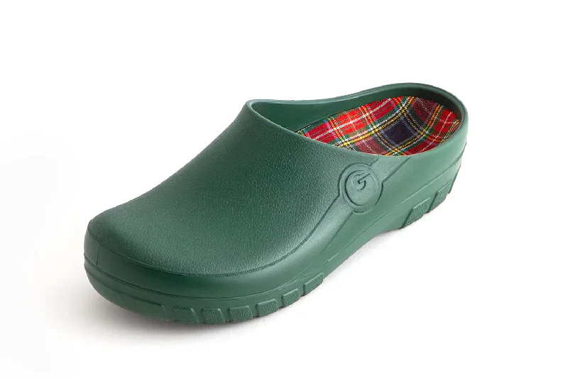 GARDYS CLOGS (open-back), GREEN