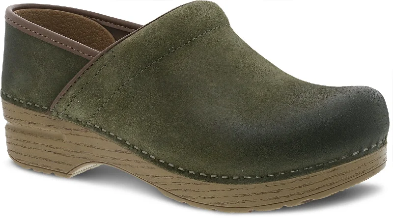 Green Burnished Nubuck