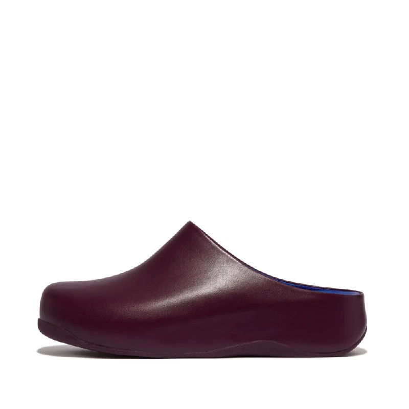 Fitflop Shuv x Roksanda Leather Clog Merlot