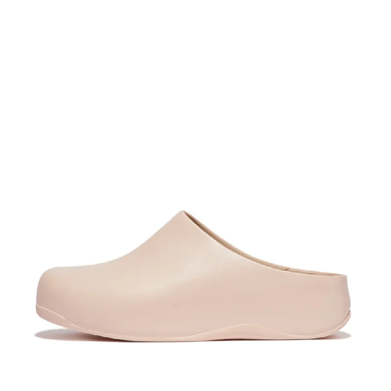 Fitflop Shuv x Roksanda Leather Clog Oyster Sand