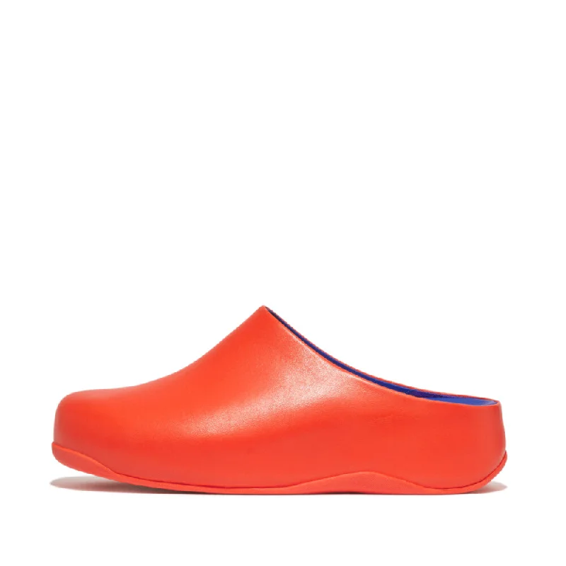 Fitflop Shuv x Roksanda Leather Clog Tangerine