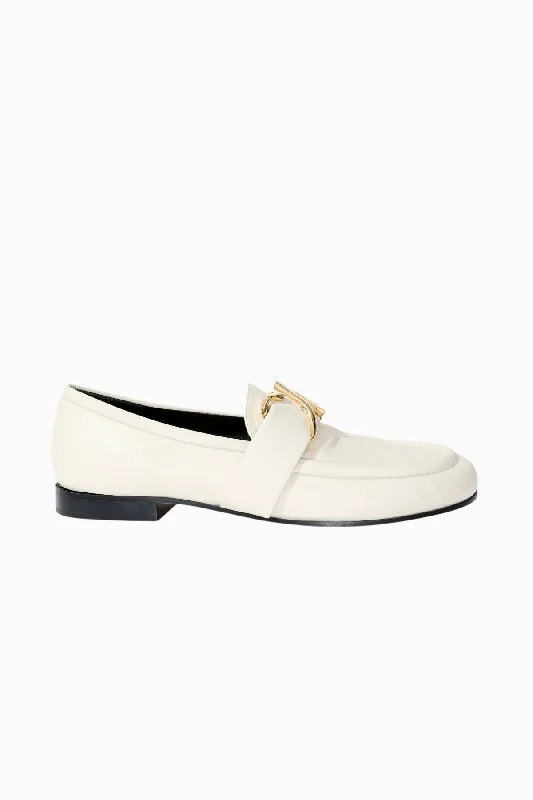 Proenza Schouler Monogram Loafers - Natural