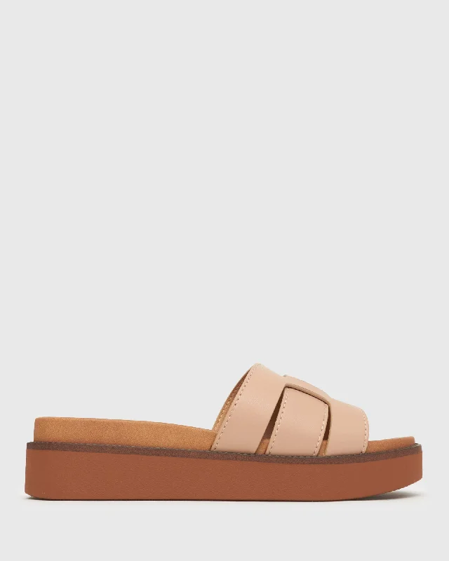 REECE Platform Slide Sandals