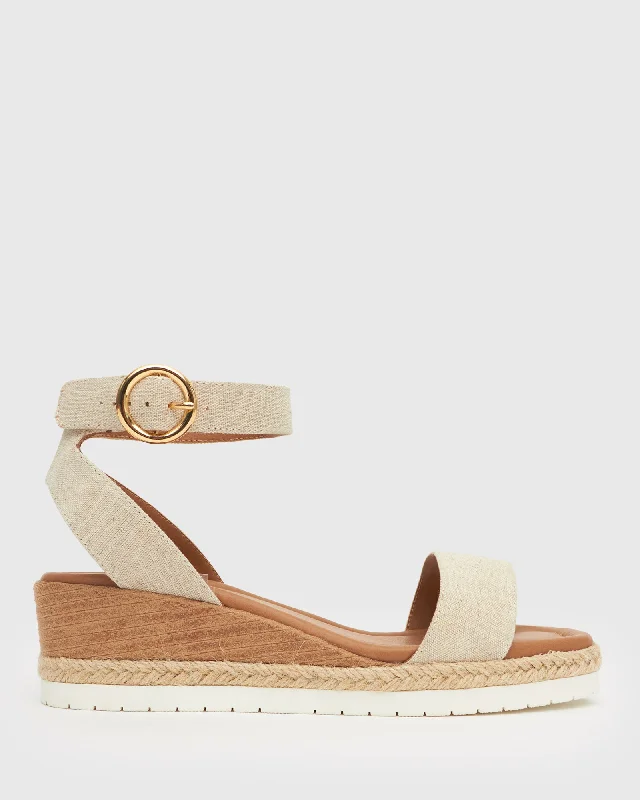 Wider Fit CARMA Low Wedge Sandals