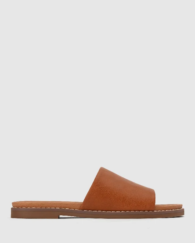 Wider Fit AMINA Vegan Slides